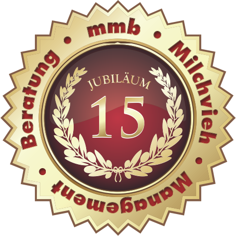 Siegel 15 Jahre mmb 40mm